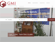 Tablet Screenshot of gmi.pt